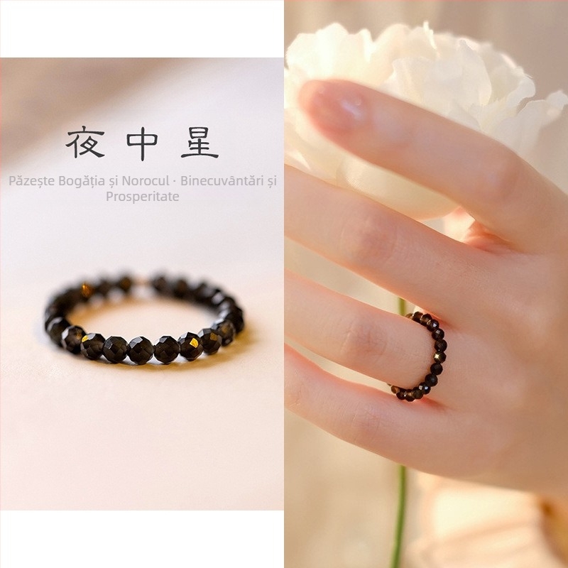 Inel din argint 925, inel cu cristale naturale, de nișă, care nu se decolorează, inel retro elegant turcoaz, en-gros pentru femei