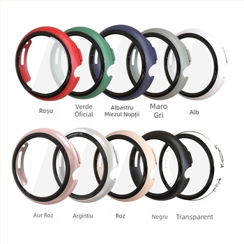 Pentru noul ceas Google Pixel, carcasă pentru PC, carcasă de protecție integrată cu film, carcasă Google Spot