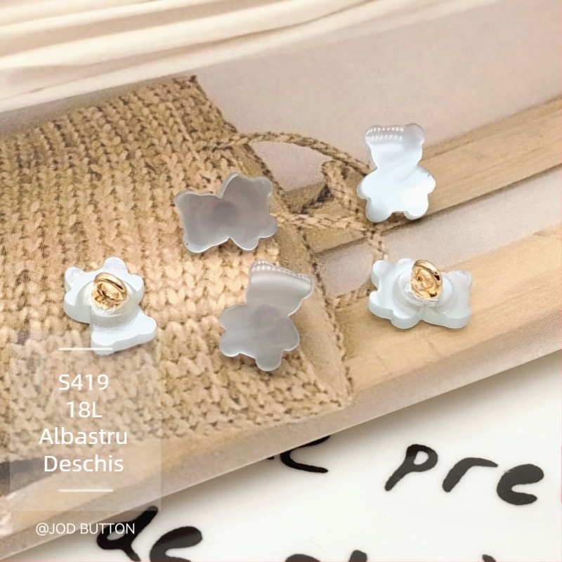 Drăguț ursuleț nasture rășină metalică combinație nasture jachetă pulover Cardigan haină îmbrăcăminte nasture pălării decorare