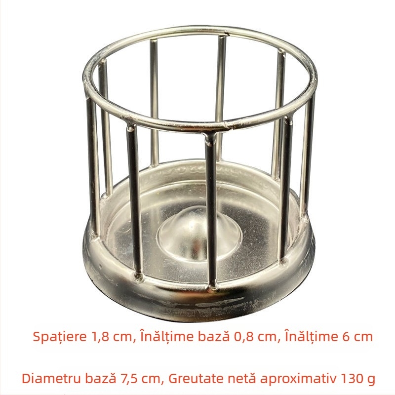 Hrănitor pentru țestoase, bol pentru hrană, bazin de hrănire din oțel inoxidabil 304, bol pentru hrană pentru animale de companie, dedicat transfrontalier, în stoc