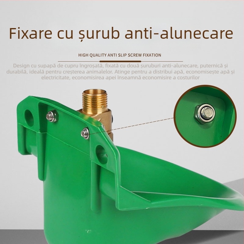 Oi bol de băut bol de apă îngroșat bol de cupru valvă automată de apă potabilă hrănire artefact chiuvetă de băut bol de apă amniotică dispozitiv automat de băut