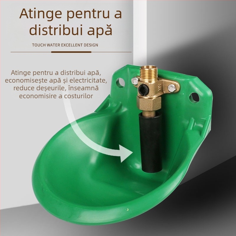 Oi bol de băut bol de apă îngroșat bol de cupru valvă automată de apă potabilă hrănire artefact chiuvetă de băut bol de apă amniotică dispozitiv automat de băut