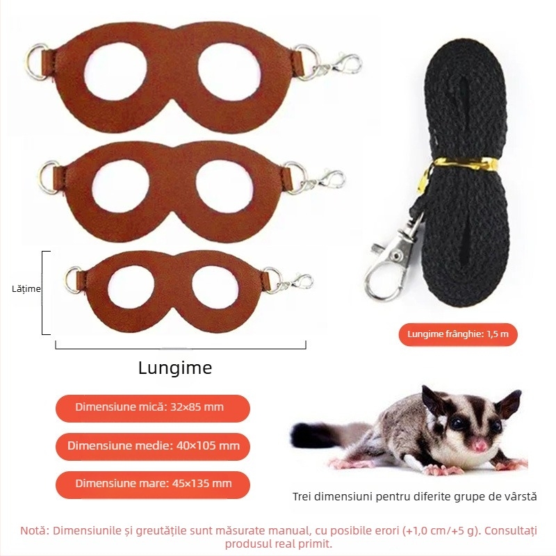 Coardă de tracțiune cu sac de miere, anti-evadare, anti-mușcătură, hamster, veveriță, ursul auriu, articole pentru animale de companie, recuzită en-gros
