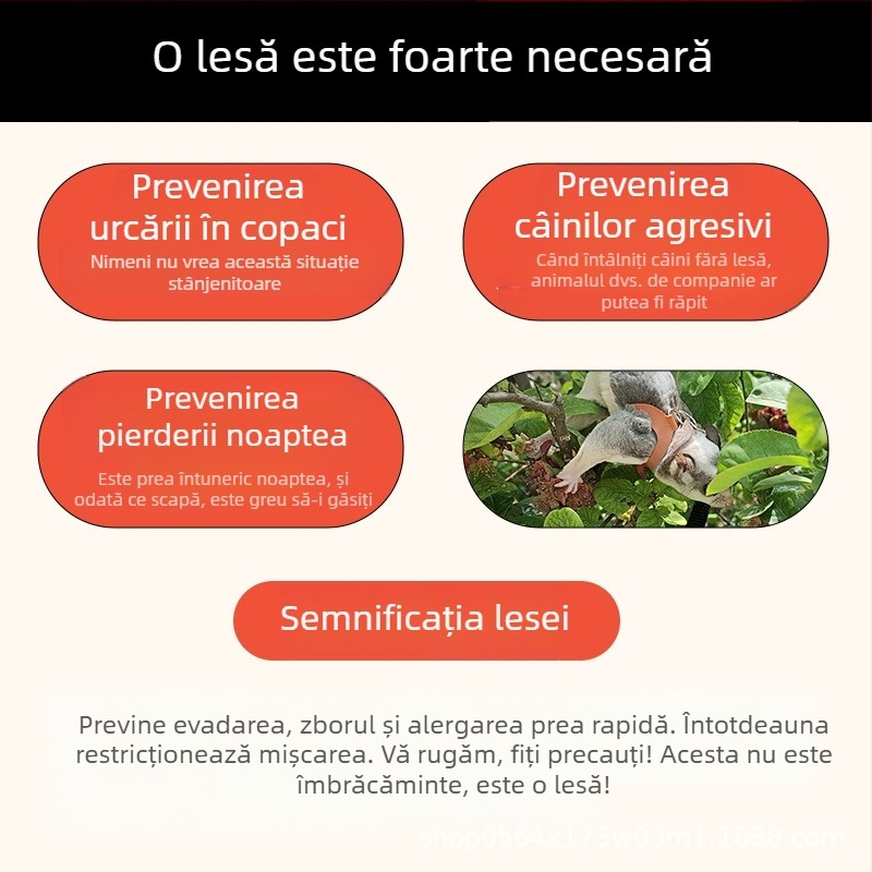 Coardă de tracțiune cu sac de miere, anti-evadare, anti-mușcătură, hamster, veveriță, ursul auriu, articole pentru animale de companie, recuzită en-gros