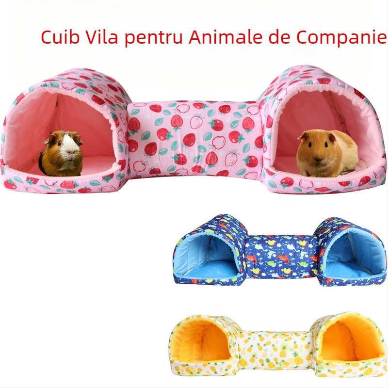 Cuib de hamster nou, cuttlewig, pungă cu miere, planor, casă de evadare cu porci olandezi, casă de evadare din bumbac cald pentru patru anotimpuri, tunel de cuib pentru vilă