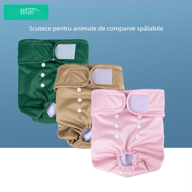 Pantaloni fiziologici pentru câini de companie, pantaloni de siguranță, pantaloni sanitari, pantaloni menstruali, pantaloni anti-hărțuire, contracepție anti-împerechere, Corgi Teddy