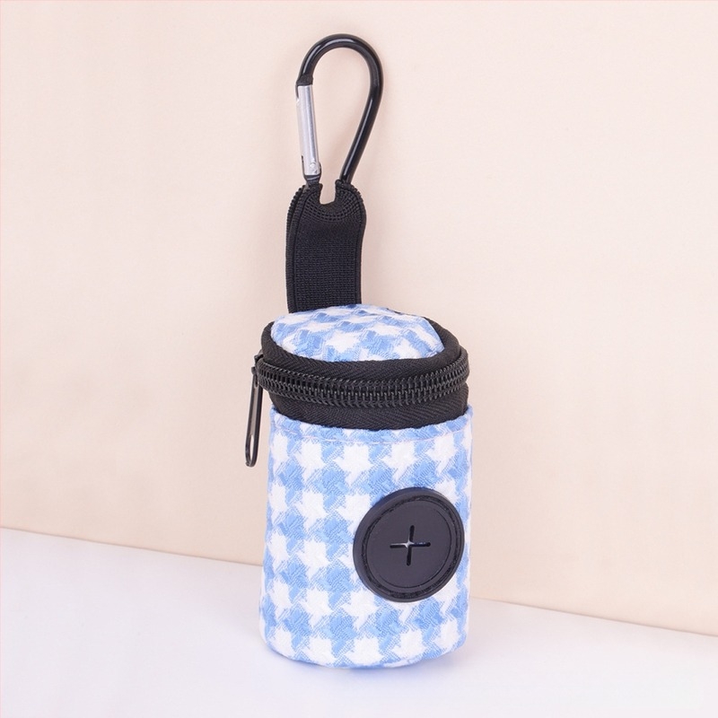 Sac de gunoi transfrontalier pentru animale de companie, mic, parfumat, cu vânt, pentru câini, sac de gunoi portabil, distribuitor de excremente de câine, sac de ridicare en-gros