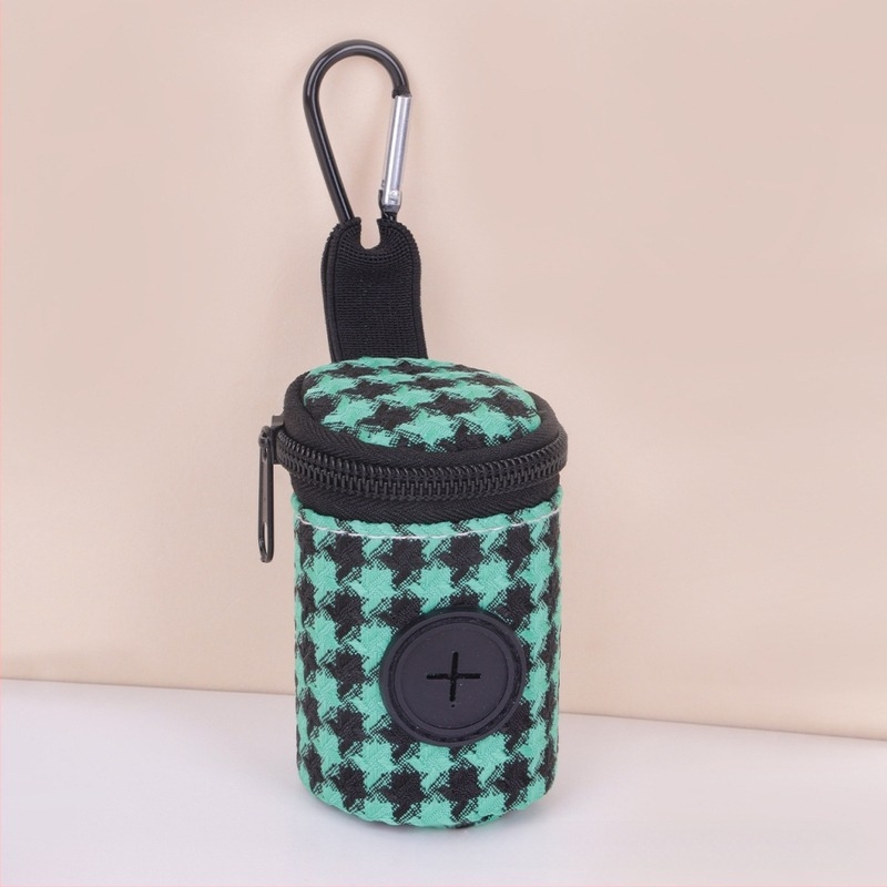 Sac de gunoi transfrontalier pentru animale de companie, mic, parfumat, cu vânt, pentru câini, sac de gunoi portabil, distribuitor de excremente de câine, sac de ridicare en-gros