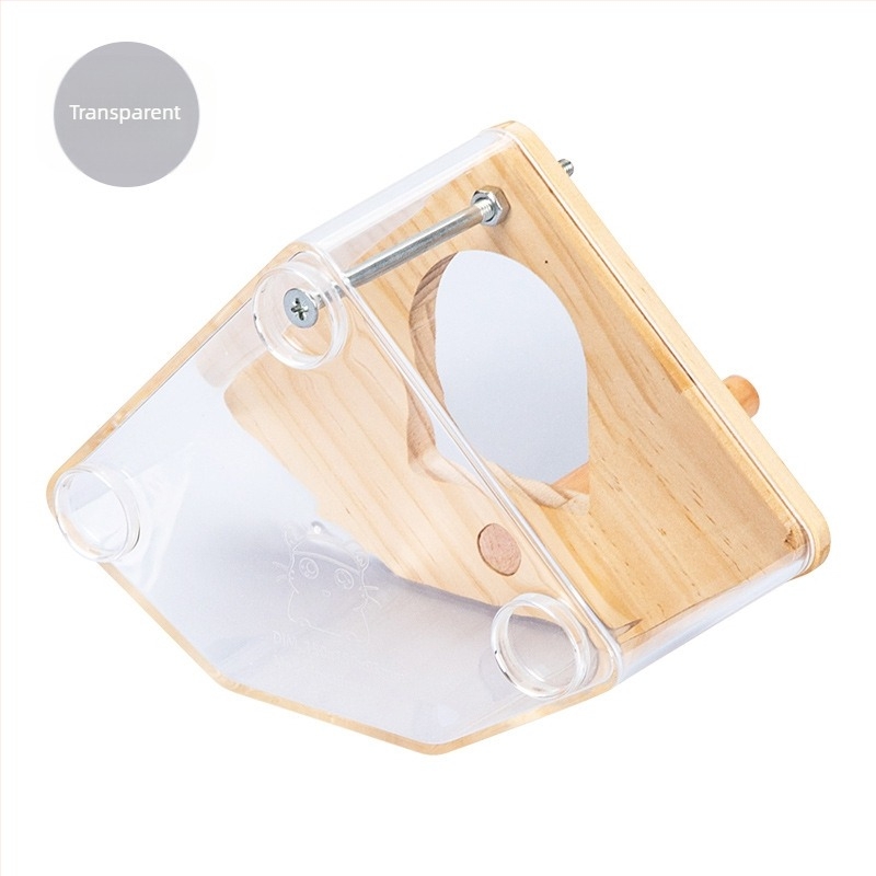 Cutie transparentă pentru reproducere de papagali, piele de tigru, bujor, Xuanfeng, cuib de papagal, cuib agățat, cuib de papagal, colivie caldă, accesorii, consumabile