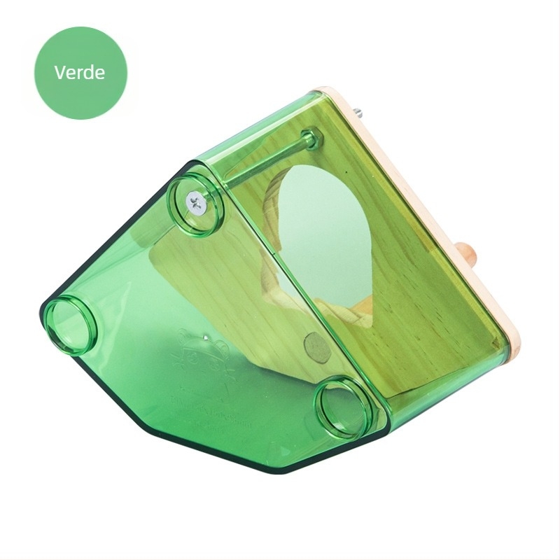 Cutie transparentă pentru reproducere de papagali, piele de tigru, bujor, Xuanfeng, cuib de papagal, cuib agățat, cuib de papagal, colivie caldă, accesorii, consumabile