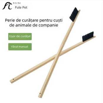 Perie de curățare a coliviei pentru papagali Big Brother, accesorii pentru colivie, iepuri, porcușori de Guineea, Totoro, perie de curățare a coliviei pentru animale de companie
