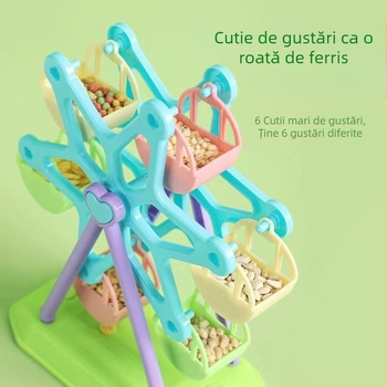 Căsuță de joacă pentru copii, roată Ferris, creier, asamblare practică, jucării, activități de festival, premii, cadouri, drenaj, jucării mici