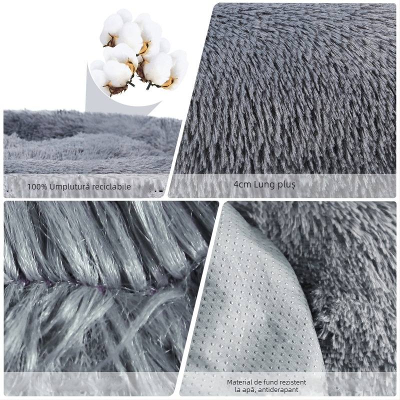 Produse pentru animale de companie cușcă pentru câini cușcă pentru pisici pat pentru animale de companie pat pentru câini pat pentru pisici pat cald rotund pernă mare detașabilă