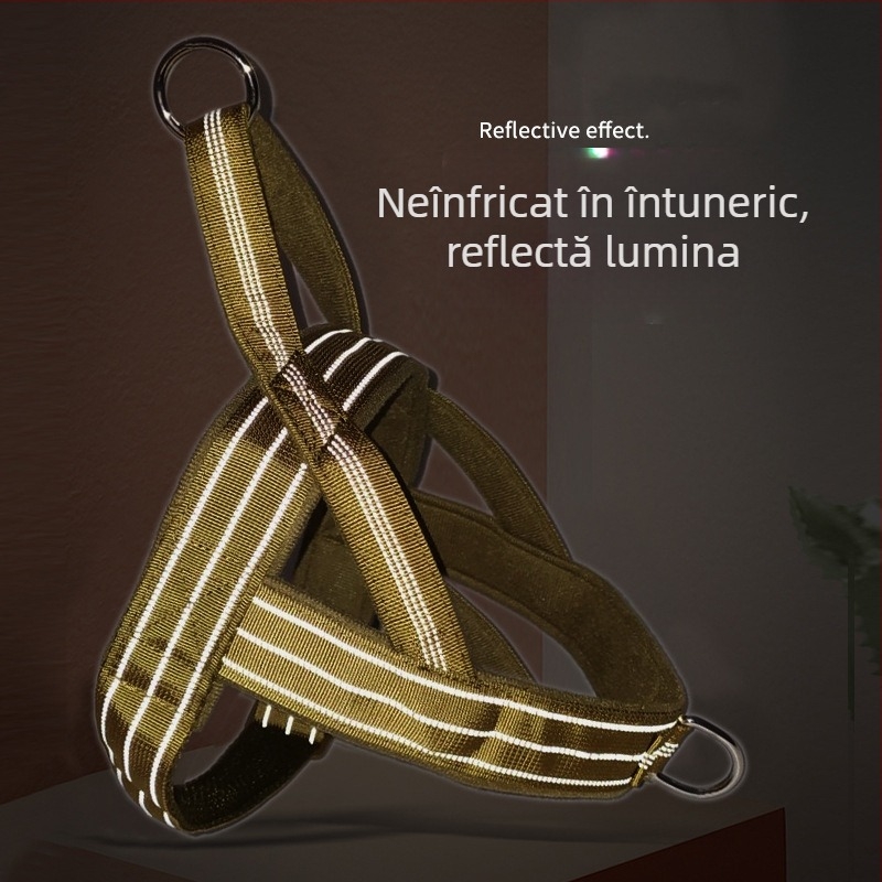 Vestă tactică de antrenament în aer liber pentru câini, haine de piept curea pentru animale de companie, vestă de antrenament pentru câini de talie mare, haine pentru animale de companie, vestă