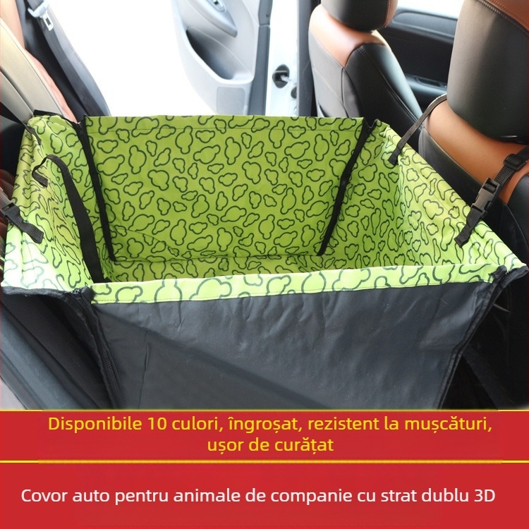 Covoraș auto direct din fabrică pentru animale de companie, impermeabil, covoraș auto pentru câini, covoraș auto pentru exterior, covoraș pentru animale de companie cu un singur loc în spate