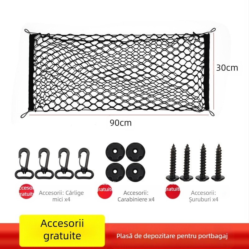 Plasă de izolare pentru câini, pentru animale de companie, bară de protecție pentru portbagaj, siguranță auto, plasă de gard pentru SUV, buzunar, pentru plimbări cu mașina