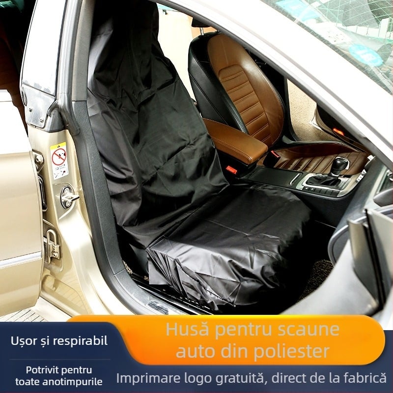 Husă de protecție pentru scaun auto, universală, din poliester, lavabilă, anti-murdarire, pentru întreținere, husă de pernă pentru întreținere, lavetă anti-praf pentru scaun auto
