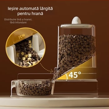 Hrănitor automat pentru pisici, bazin pentru hrană pentru pisici, bol cu orez, bol pentru hrană pentru câini, bol dublu cu apă potabilă, hrănire pentru pisici, artefacte, apă potabilă, mașină all-in-one