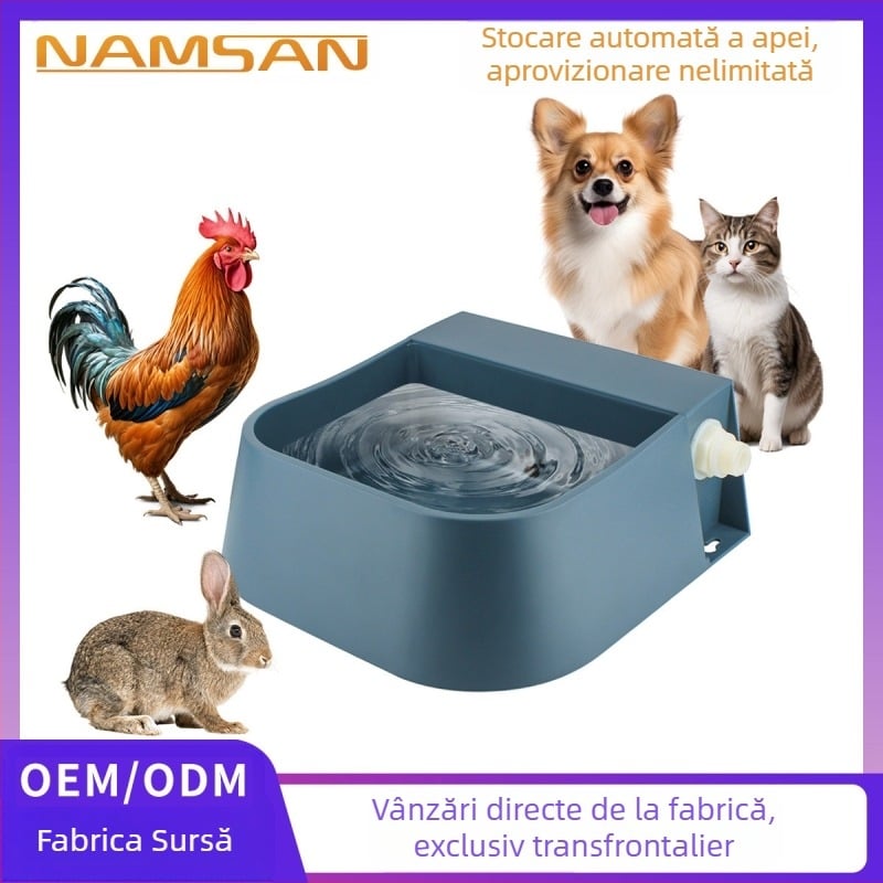 Bol pentru animale de companie Amazon, hrănitor pentru câini, stocare automată a apei, fântână de băut, bovine, ovine, bol pentru hrană pentru animale de companie, bol pentru câini, en-gros