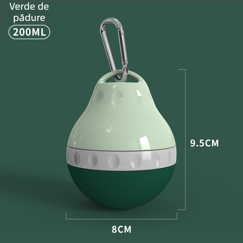 Sticlă de apă potabilă Hupu pentru câini, fântână portabilă pentru plimbări cu câini, accesorii pentru ieșiri cu animale de companie, pahar cu apă potabilă pentru pisici