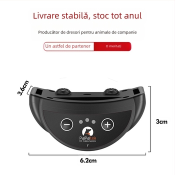 Zgardă vibratoare anti-lătrat pentru animale de companie, dispozitiv automat anti-lătrat, potrivit pentru câini de talie mică și mijlocie, dispozitiv anti-lătrat