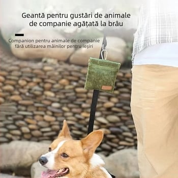 Geantă de talie pentru hrănirea animalelor de companie, nouă și fierbinte, transfrontalieră, geantă de antrenament pentru hrana animalelor de companie, geantă mică de agățat