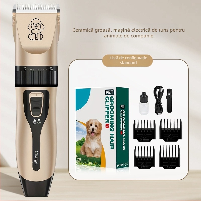 Tai Meng Mașină de tuns electrică pentru animale de companie Mașină de tuns electrică pentru câini Mașină de tuns pentru pisici Mașină de tuns pentru câini
