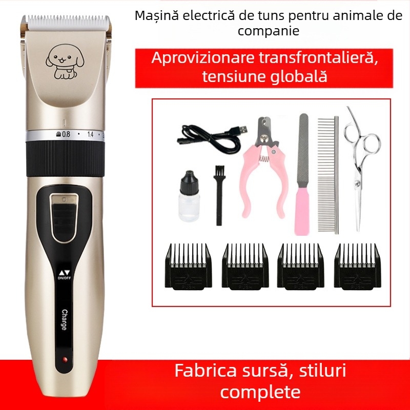 Mașină de tuns electrică Amazon Hair Pusher pentru câini, mașină de tuns electrică, mașină de tuns pentru pisici