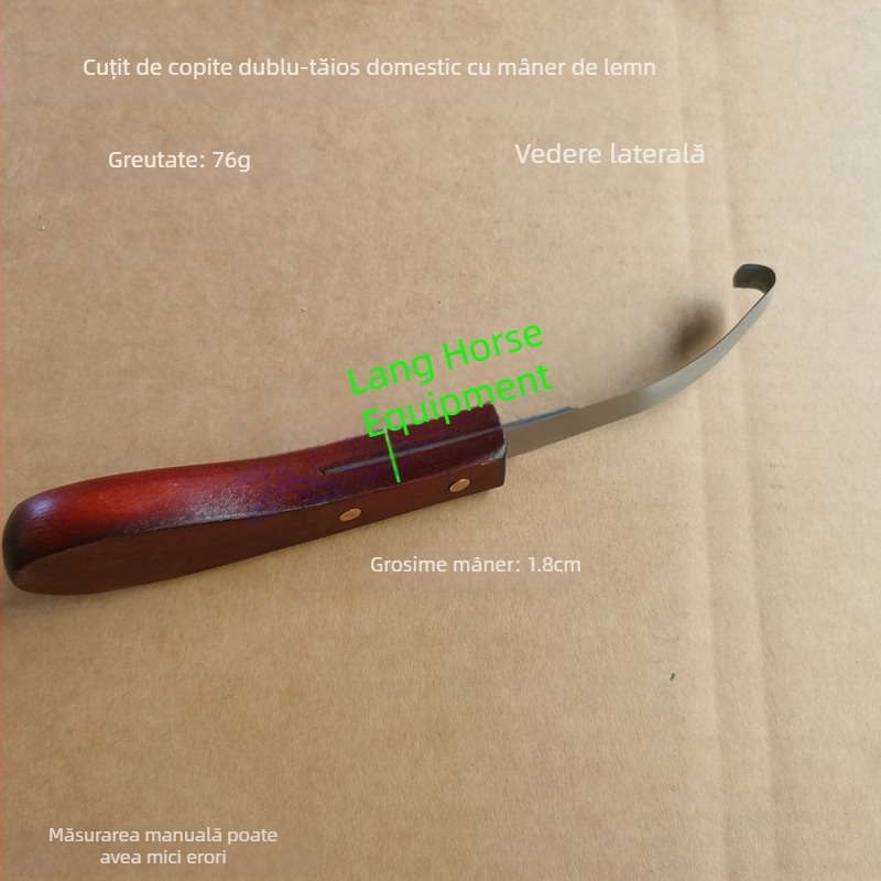 Costum transfrontalier pentru repararea copitelor, clește combinat pentru tăierea copitelor de 14 inch, pilă pentru potcoavă, cuțit pentru repararea copitelor, pilă rotundă cu cârlig pentru copite