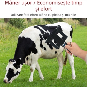 Greblă pentru pieptene de vite și oi, greblă anti-mâncărime, perie de păr pentru vite, perie de curățare veterinară, pieptene pentru păr de vite, vite și oi, consumabile pentru creșterea cailor