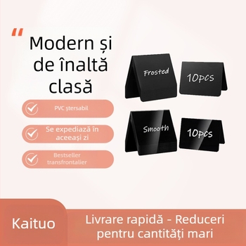 În stoc, tablă neagră în formă de V, tablă mică, preț, afișaj, tablă mică, ștergabilă, reutilizabilă, preț