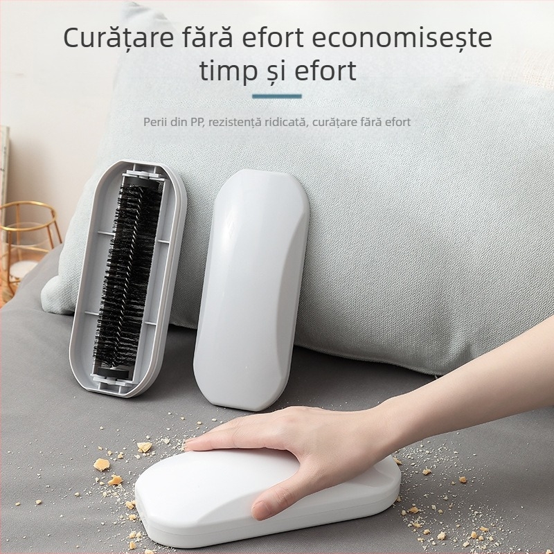 Perie de curățare japoneză nouă, perie de praf, dispozitiv de curățare multifuncțională pentru haine de uz casnic, dispozitiv de păr lipicios, resturi de coajă de fructe