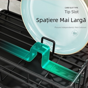 Suport de depozitare pentru bucătărie, vase, vase, vase și suport pentru vase, blat, suport multifuncțional pentru vase, dulap interior pentru vase și bețișoare, depozitare raft de scurgere, drept din fabrică