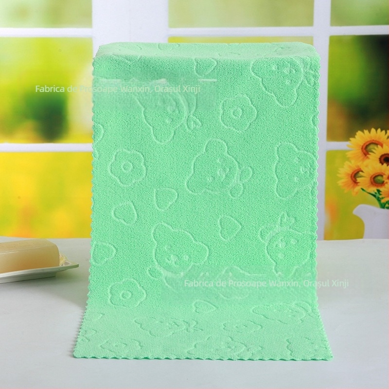 En-gros 30 * 70 în relief cu cap de urs colorat, prosop de un dolar, prosop de spălare moale și absorbant, cu scame