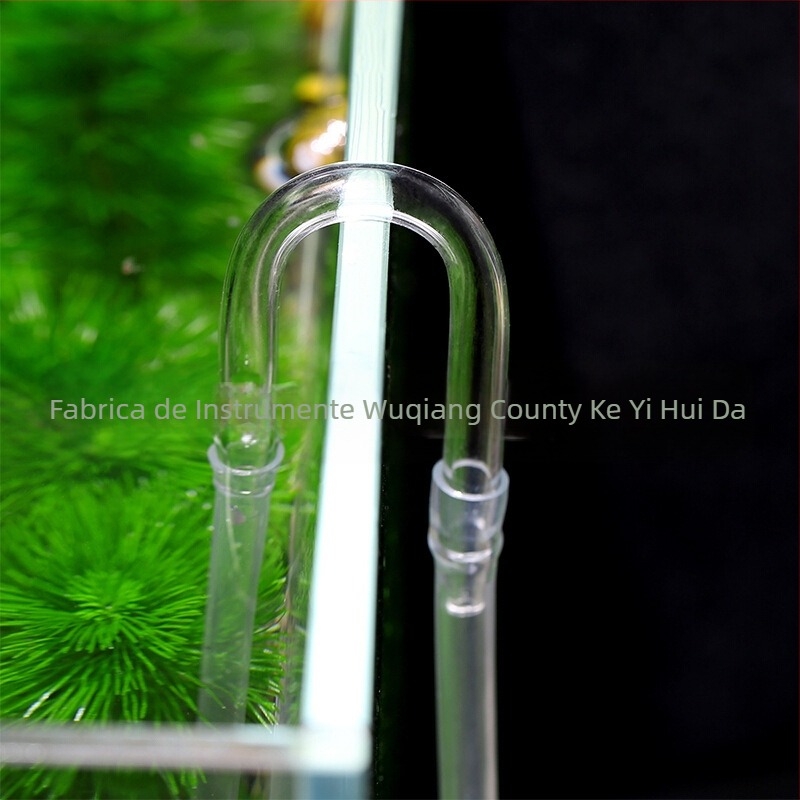 Echipament pentru acvariu, rafinare CO2, conector U, tub de apă și iarbă, conector tub U, dioxid de carbon, conexiune U CO2