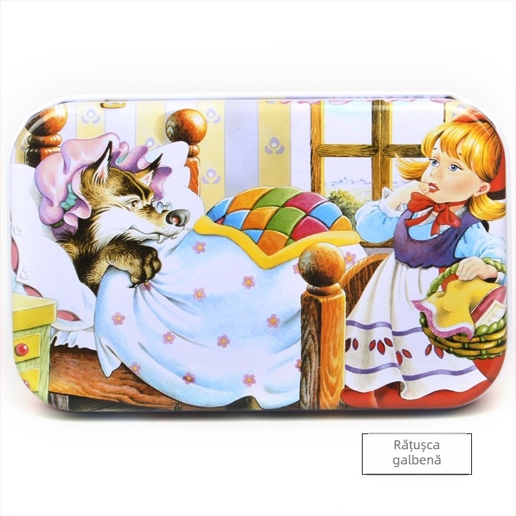 Producătorii furnizează puzzle-uri din lemn cu 60 de desene animate, cutii plate din fier, pentru copii și adulți, distractiv, pentru educație timpurie, jucării puzzle din lemn