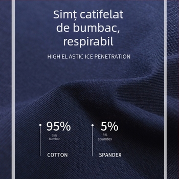 Lenjerie intimă din bumbac pentru bărbați Junye, fără buzunare, cu talie joasă, boxeri strâmți, moi și respirabili, sexy, pentru bărbați, boxeri pentru tineri