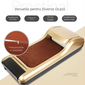 Mașină de folie pentru încălțăminte, export de uz casnic, mașină complet automată pentru acoperirea pantofilor, o generație de mașini de acoperire a picioarelor de birou, mașină de încălțăminte, en-gros la fața locului