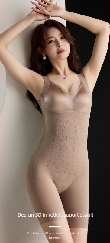 Bioceramic sculptat în formă de haine femeii spate-off îmbunătățit în formă de toamnă și iarnă traceless no-wear sutien vestă termică