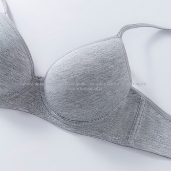 Sutien special pentru fete transfrontaliere, respirabil și confortabil, lenjerie intimă din bumbac neted, cu inel de oțel strâns, anti-lăsare
