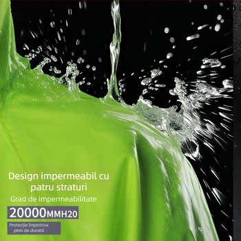 Pelerină de ploaie integrată pentru ciclism, poncho de ploaie pentru biciclete electrice, pânză Oxford pentru drumeții, îngroșată, specială pentru ciclism