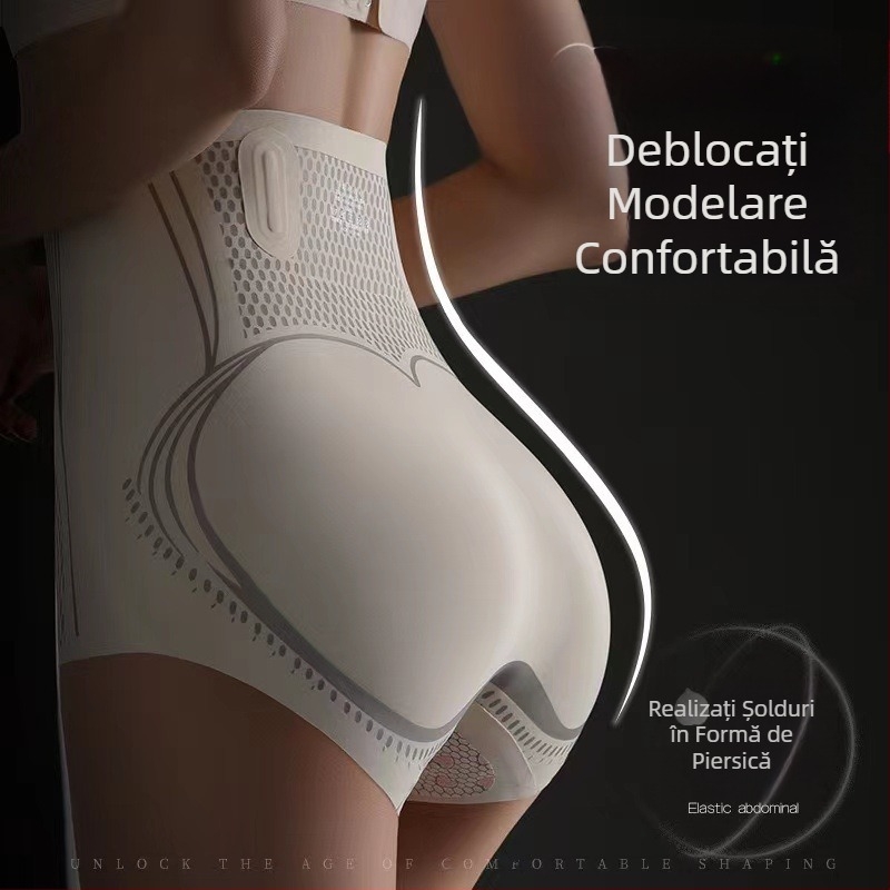 Pantaloni cu talie înaltă, cu suspensie lichidă, pentru controlul abdomenului și ridicarea feselor, control puternic al abdomenului, modelare a șoldurilor, reducere a șoldurilor, lenjerie intimă modelatoare a corpului postpartum pentru femei