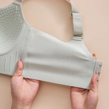 Lenjerie intimă plus size pentru femei, fete dolofane, cu piept mare, cu adunare mică, sutien auxiliar pentru sâni anti-expansiune, inel fără oțel, suport moale