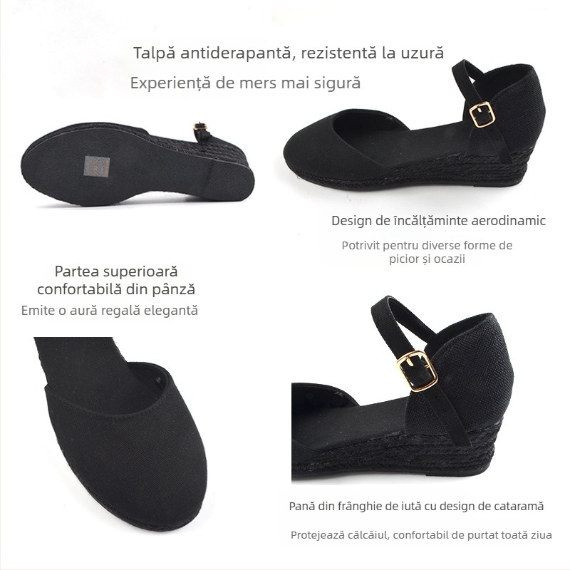 Sandale cu platformă pentru femei, vara nouă, la modă, transfrontaliere, 2025, Baotou, pantofi cu pantofi sport