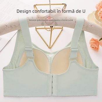 Lenjerie intimă transparentă nouă, confortabilă, respirabilă, anti-alergare, ușoară, fără tub, fără inel de oțel, cu spate frumos, fără inel de oțel