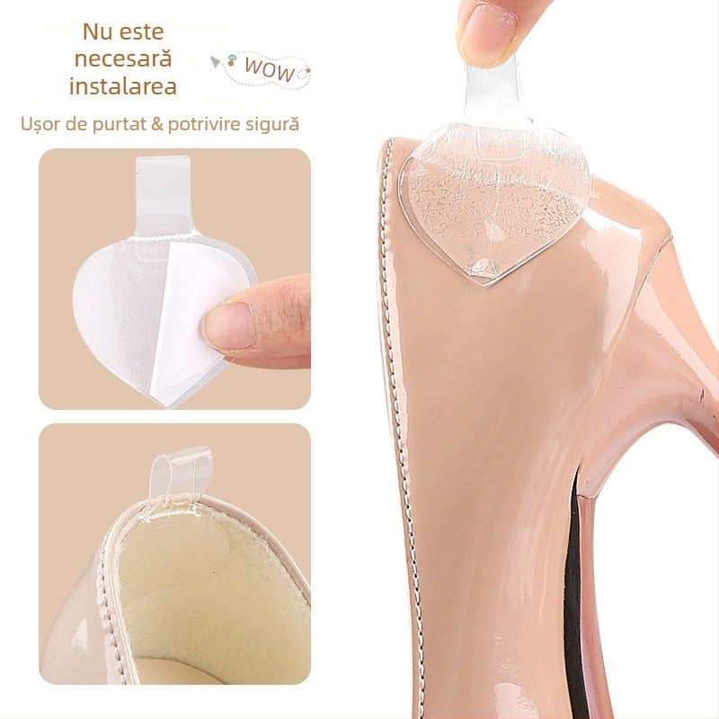 Sandale franceze simple cu perle și toc gros, vârful ascuțit, fără instalare, pantofi mari, cu șiret anti-cădere