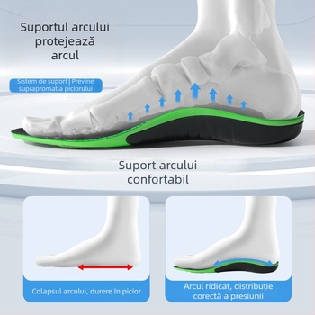 Brant sport cu suport pentru arc, branț corectiv, unisex, absorbție a șocurilor, picior valgus, tip picior, branț en-gros