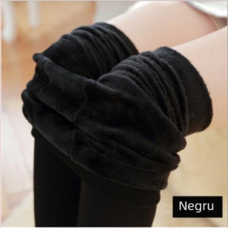 Toamna și iarna, catifea perlată, dintr-o bucată, pantaloni căptușiți cu fleece, colanți îngroșați, culoarea pielii, dresuri calde dintr-o bucată, pantaloni care călcâie