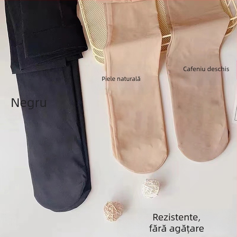 Ciorapi de mătase Zimeixuan, ciorapi subțiri din oțel pentru femei, rezistenți la uzură, anti-cârlige, mătase, anti-alergare, anti-putrezire, rezistenți speciali, nu sunt W18