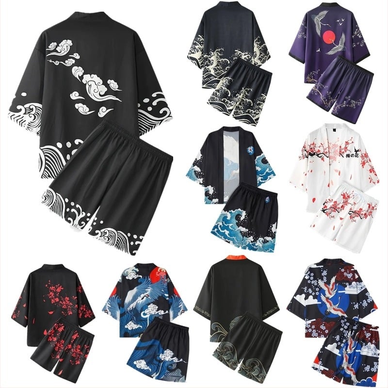 Nou 2024 Noua animație periferică Kimono Jachetă costum Halat de baie Pijamale pelerina a doua dimensiune